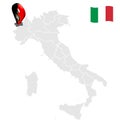 Location region Valle dÃ¢â¬â¢Aosta on map Italy. 3d Valle dÃ¢â¬â¢Aosta location sign. Quality map with regions of Italy for your web sit